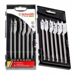 SCHMITH KOMPLET WIERTEŁ DO DREWNA10-13-16-19-22-25