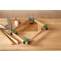 WOLFCRAFT Kpl. 2 szt.ES 22 Ścisk kątowy 3051000