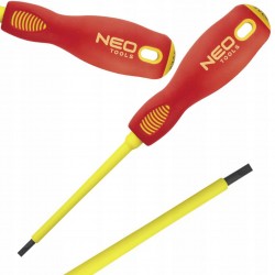 NEO TOOLS Wkrętak płaski 1000V, 3.0 x 100 mm, SvCm