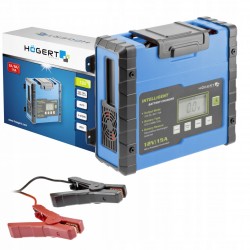 HOGERT ŁADOWARKA ELEKTRONICZNA PROSTOWNIK 12 V 15A