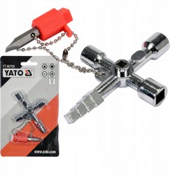 YATO KLUCZ DO SZAF SZAFEK SERWISOWYCH YT-66700