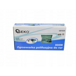 ZGRZEWARKA DO ZGRZEWANIA RUR PP PCV MOCNA 6 MATRYC