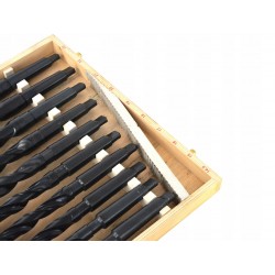 ZESTAW WIERTEŁ MORSA DO METALU MK2 14,5-23MM 10SZT
