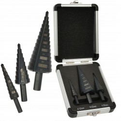 TVARDY ZESTAW WIERTŁA STOŻKOWE HSS M2 3EL 4-32MM