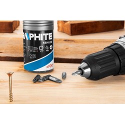 GRAPHITE KOŃCÓWKI WKRĘTAKOWE PH2X25MM 100SZ 56H626