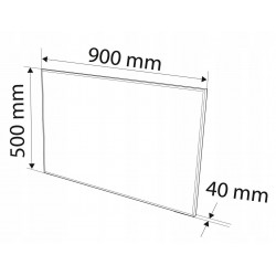 NEO PANEL GRZEWCZY NA PODCZERWIEŃ GRZEJNIK PROMIENNIK PANEL 450W 90-102