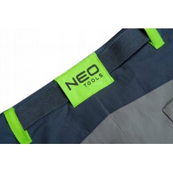 NEO SPODNIE ROBOCZE PREMIUM + PASEK 4 WAY STRETCH ODBLASKOWE 81-231 XXXL/58