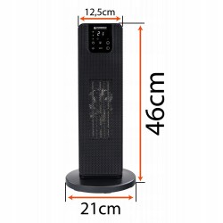 GRZEJNIK ELEKTRYCZNY KOLUMNOWY CERAMICZNY 2000W TERMOWENTYLATOR FARELKA