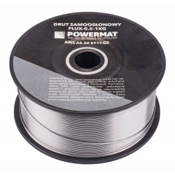 DRUT SPAWALNICZY SAMOOSŁONOWY FLUX 0,8MM 1KG FCAW