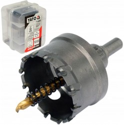 OTWORNICA DO METALU 55 MM Z WĘGLIKIEM SPIEKANYM YG10X KORONKA TCT YATO