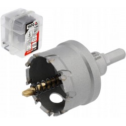 OTWORNICA DO METALU 50 MM Z WĘGLIKIEM SPIEKANYM YG10X KORONKA TCT YATO