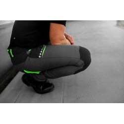 NEO SPODNIE ROBOCZE PREMIUM 4 WAY STRETCH ODBLASKI WZMACNIANE 81-290 XL/54
