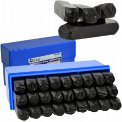 GEKO ZNACZNIKI NUMERATORY NUMERATOR LITERY CYFRY 10MM G01815