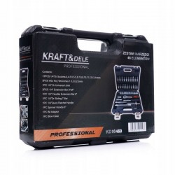 ZESTAW NARZĘDZI KLUCZE NASADOWE 46 EL KD10469
