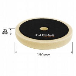 NEO TOOLS PAD POLERSKI 150 X 150 MM X 25 MM GĄBKA ŚCIERNA 08-978