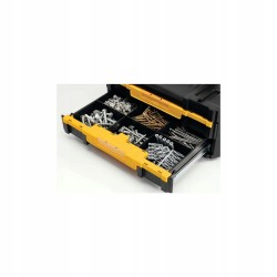DeWALT TSTAK SKRZYNIA IV Z 2 SZUFLADAMI 18x31x44 cm 8L DWST1-70706 PRO