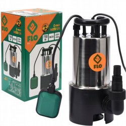 POMPA ZANURZENIOWA DO WODY BRUDNEJ CZYSTEJ INOX 750W FLO 79790 + PŁYWAK