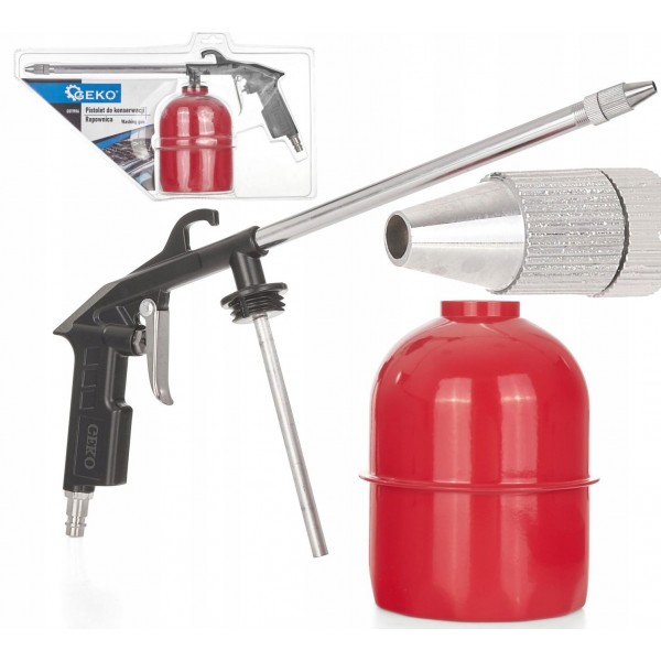GEKO PISTOLET DO KONSERWACJI - ROPOWNICA 950ML 4 - 6 BAR - BLISTER G01198A GEKO PISTOLET DO KONSERWACJI - ROPOWNICA 950ML 4 - 6 BAR - BLISTER G01198A