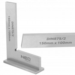 NEO KĄTOWNIK ZE STOPKĄ PODSTAWĄ STALOWY 150x100mm ŚLUSARSKI WARSZTAT 72-032