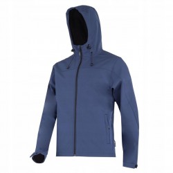 KURTKA SOFT-SHELL Z KAPTUREM MĘSKA GRANATOWA LAHTI PRO L40935 rozmiar XL