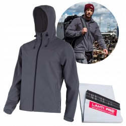 LAHTI PRO KURTKA ROBOCZA BLUZA MĘSKA SOFTSHELL KAPTUR L40934 ROZMIAR XL