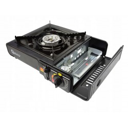 KUCHENKA GAZOWA TURYSTYCZNA SURVIVAL POLOWA GRILL KARTUSZE +2x KARTUSZE