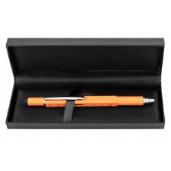 NEO DŁUGOPIS gadżet RYSIK POZIOMNICA ETUI 5w1