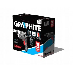 GRAPHITE WIERTARKA WKRĘTARKA SIECIOWA 520W 58G794