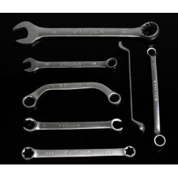 KLUCZE PŁASKO OCZKOWE 6-32 TORX ZESTAW KLUCZY 47sz