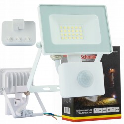SCHMITH NAŚWIETLACZ HALOGEN LED Z CZUJNIKIEM RUCHU
