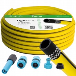 VARTCO WĄŻ OGRODOWY 3/4'' 30MB LIGHT PLUS + ZESTAW KOŃCÓWEK PRODUKT POLSKI