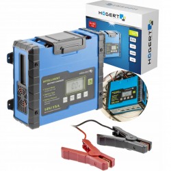 HOGERT ŁADOWARKA ELEKTRONICZNA PROSTOWNIK 12 V 15A