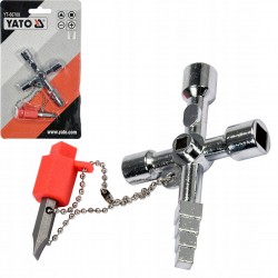 YATO KLUCZ DO SZAF SZAFEK SERWISOWYCH YT-66700