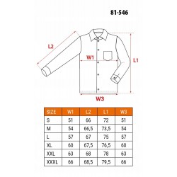 NEO KOSZULA FLANELOWA ROBOCZA zielona 81-546-3XL