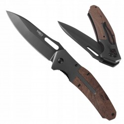 NEO NÓŻ TURYSTYCZNY SURVIVALOWY SKŁADANY SCYZORYK ZACZEP NA PAS 22cm 63-115