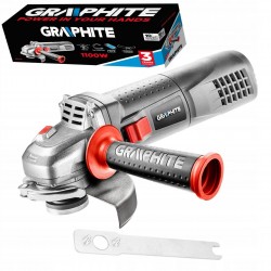 GRAPHITE SZLIFIERKA KĄTOWA POLERKA DIAX 1100W 25x22.2mm OBROTY 11000 59G110