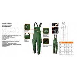 NEO OGRODNICZKI ROBOCZE CAMO OLIVE LEŚNIKA NA SZELKACH 81-242 XL/54