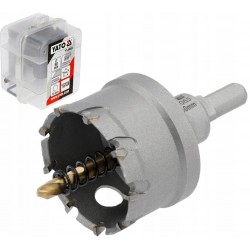 OTWORNICA DO METALU 50 MM Z WĘGLIKIEM SPIEKANYM YG10X KORONKA TCT YATO