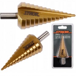 STHOR WIERTŁO STOŻKOWE STOPNIOWE HS TYTAN 4-39MM WIERTŁA