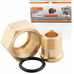 RICHMANN REDUKCJA NA BUTLĘ GAZOWĄ 3/8 MOSIĄDŹ REDUKTOR 21.8MM C1066