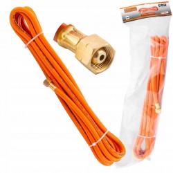 RICHMANN ELASTYCZNY PRZEWÓD 5 M DO PALNIKA GAZOWEGO GWINT 3/8" C1059