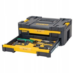 DeWALT TSTAK SKRZYNIA IV Z 2 SZUFLADAMI 18x31x44 cm 8L DWST1-70706 PRO