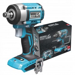 DEDRA KOMPAKTOWY KLUCZ UDAROWY BEZSZCZOTKOWY 350NM 1/2" 18V DED7153 SAS+