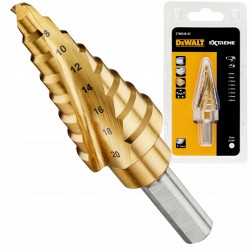 DeWALT WIERTŁO STOPNIOWESTOŻKOWE CHOINKA EXTREME 6-20mm DT90248 DO METALU