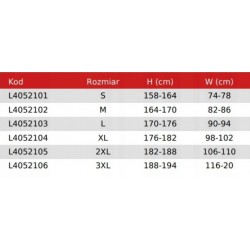 LAHTI PRO SPODNIE ROBOCZE bojówki Slim Fit CE L405210 BEŻOWE r. L