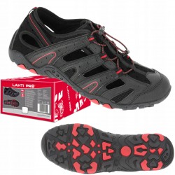 LAHTI PRO BUTY ROBOCZE SANDAŁY TREKKINGOWE PU/DZIANINA CZARNO-CZER roz. 44