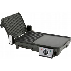 GRILL ELEKTRYCZNY 2000W STOŁOWY ROZKŁADANY LUND