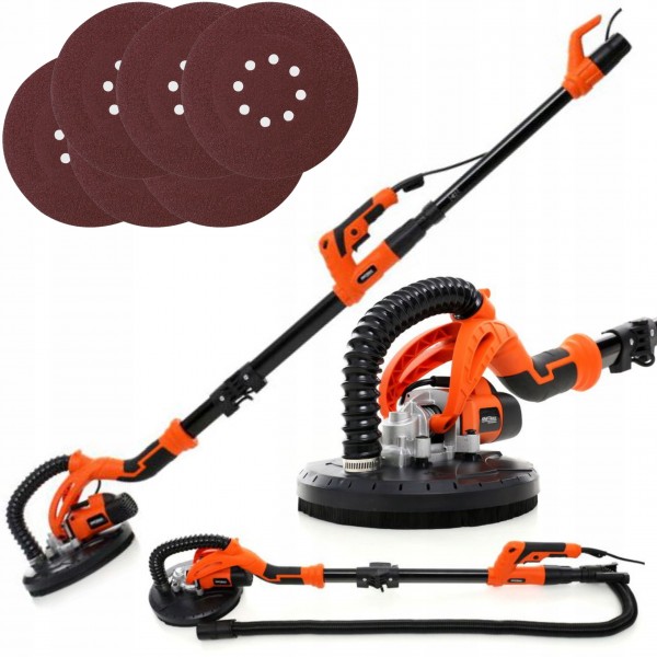 KRAFT&DELE SZLIFIERKA ŻYRAFA DO GIPSU GŁADZI TYNKU 710W 225mm KD1541 KRAFT&DELE SZLIFIERKA ŻYRAFA DO GIPSU GŁADZI TYNKU 710W 225mm KD1541
