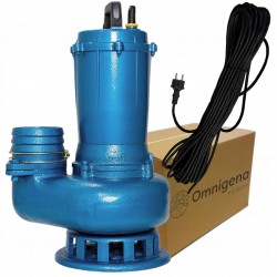 OMNIGENA POMPA ZATAPIALNA SZAMBA WQ 65-5-1,5 PREMIUM 400V 1500W +9,5m KABEL