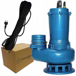 OMNIGENA POMPA ZATAPIALNA SZAMBA WQ 65-5-1,5 PREMIUM 400V 1500W +9,5m KABEL